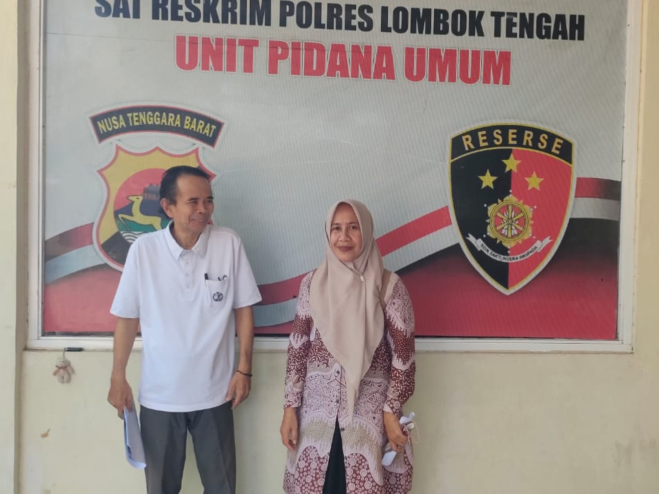 Lapor ke Polres Loteng, Husri Iramayanthi Tuntut Pengembalian Uang Rp60 Juta
